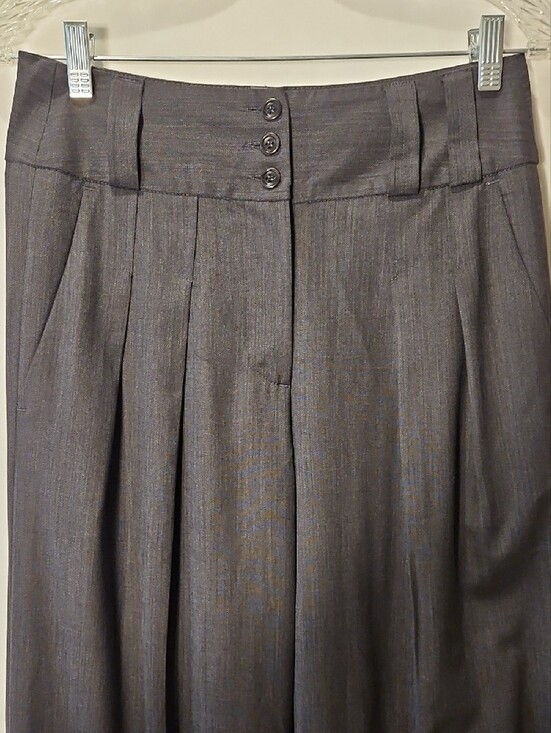 Billtornade Pants - Wool Blend All Business Menswear Style Wide Leg Pant 0117